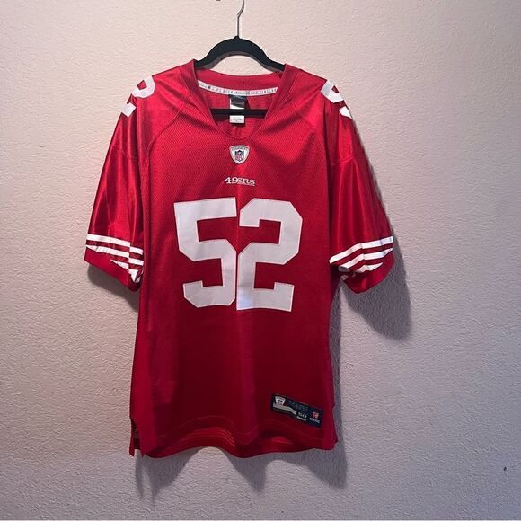 NWOT. Go Niners! Authentic San Francisco 49ers Willis #52 Jersey. - Picture 2 of 9